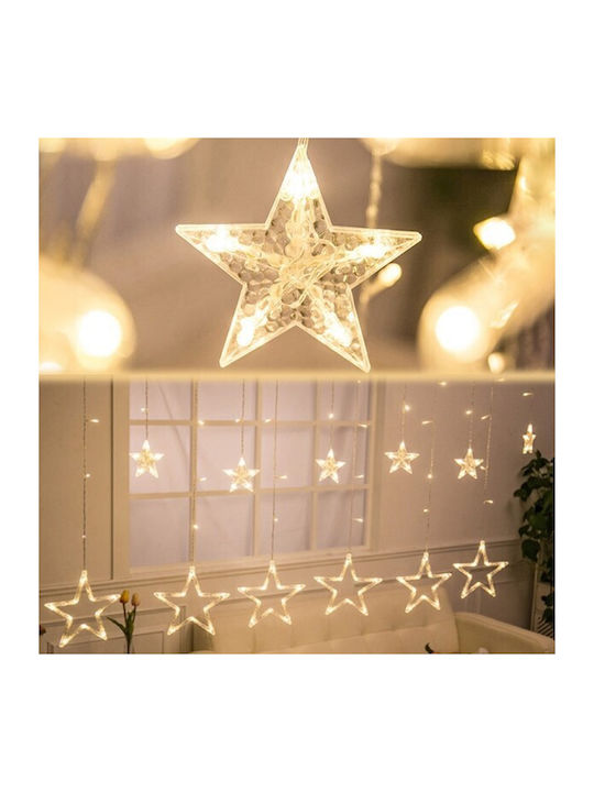 100 Lights LED 3m. Warm White type Curtain 1pcs