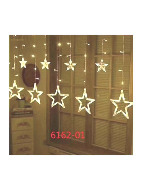 100 Lights LED 3m. Warm White type Curtain 1pcs