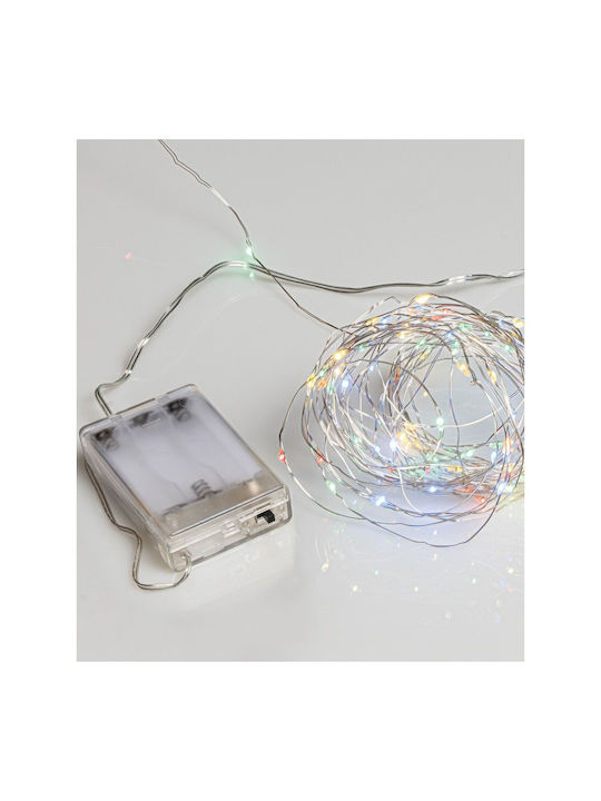 50 Luminite LED 5m. Multicolore Baterie tip Șir 1buc 50 Luminite LED 5m. Multicolore Baterie tip Șir 1buc