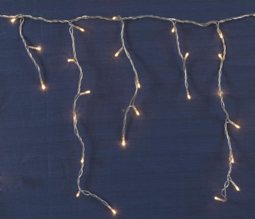 150 Lichterketten LED 3m. x 60cm Warmes Weiß Typ Regen 1Stück