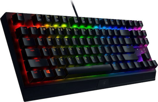 Razer BlackWidow V3 TKL Gaming Mechanical Keyboard Tenkeyless with Razer Green switches and RGB lighting (Scandinavian)