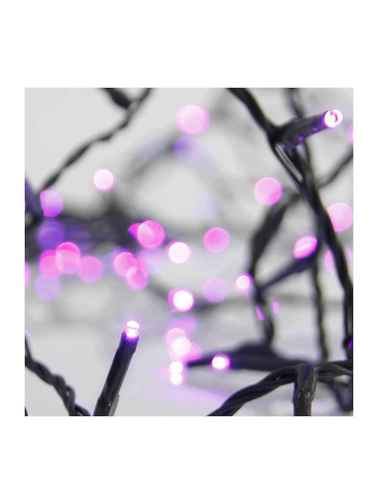 100 Lights LED 4.95m. Purple in String 1pcs