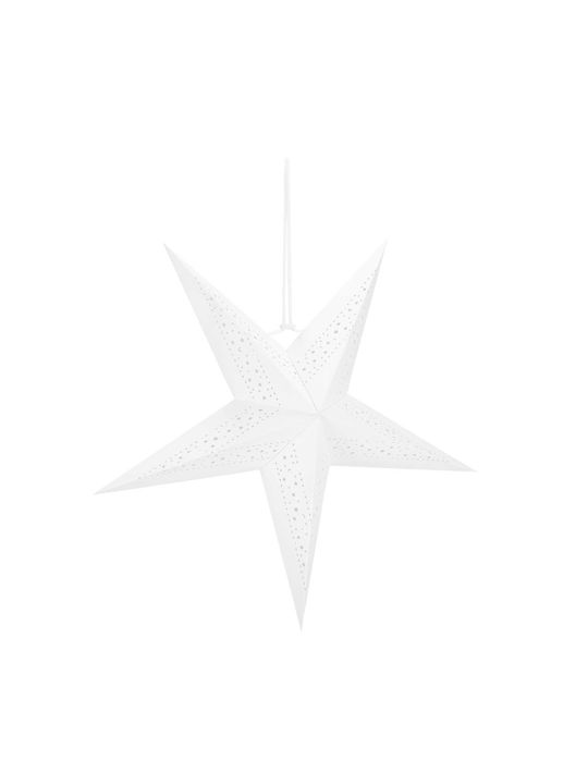 Crăciunesc Decorativ Suspendata Stea cu lumină LED Hârtie 3x3buc 1buc