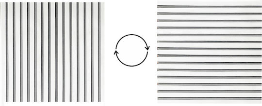 Set 4 Panouri Acustice Canelate Alb Gri Fetru Unicspot 60x60x2.1 Cm