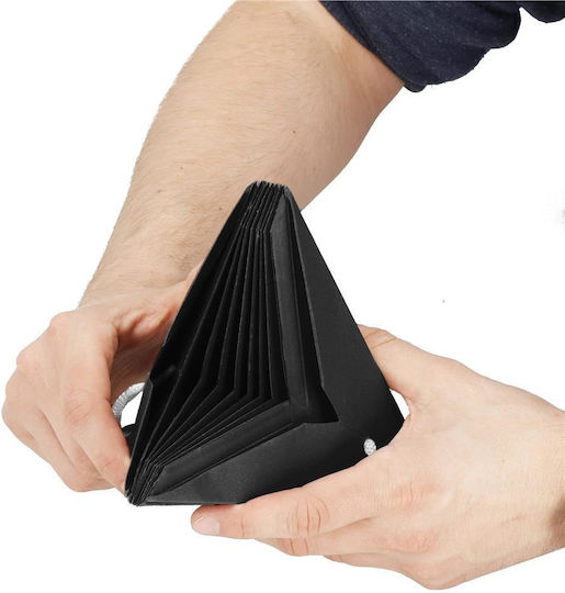 Weihnachtlicher Dekorativer Anhänger Stern Papier Schwarz 3x3cm 1Stück