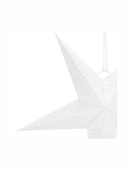 Crăciunesc Decorativ Suspendata Stea cu lumină LED Hârtie 3x3buc 1buc