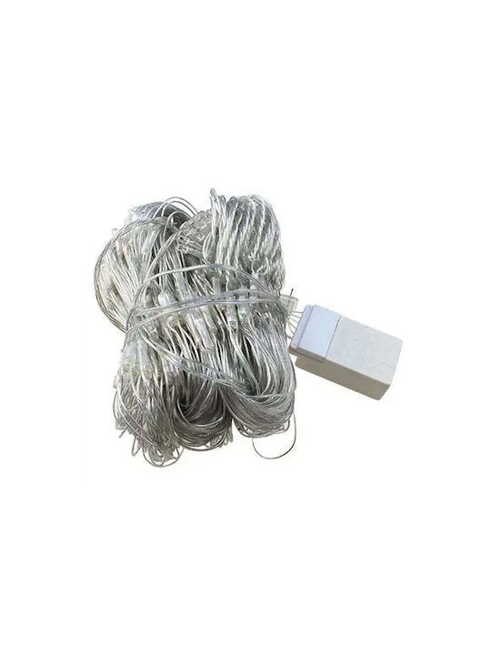 96 Λαμπάκια LED 1.5μ. x 150εκ. Πολύχρωμα τύπου Δίχτυ
