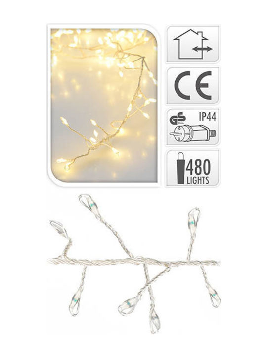 48 Lichter LED 5m. Naturweiß in Zeichenfolge 1Stück 48 Lichter LED 5m. Naturweiß in Zeichenfolge 1Stück