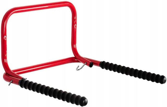 Wall Mount Parking 2 Bicycles Maximum 40kg 50cm Red