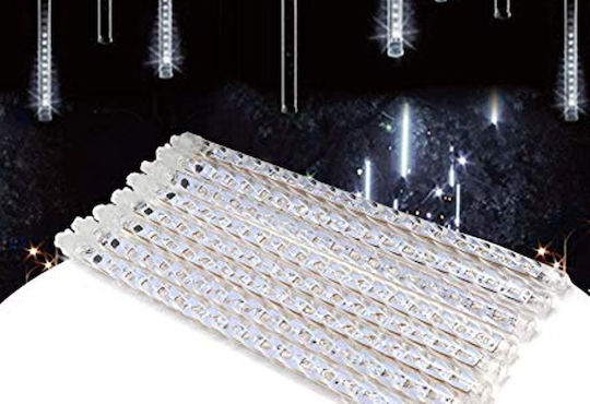 Светлини LED 2.5m. x 47бр Бели тип Метеори 1бр Светлини LED 2.5m. x 47бр Бели тип Метеори 1бр