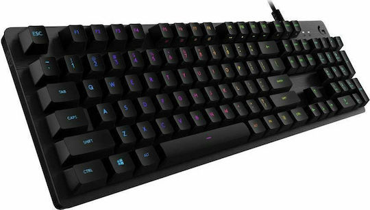 Logitech G512 Gaming Mechanical Keyboard with GX Brown switches and RGB lighting (Portuguese)