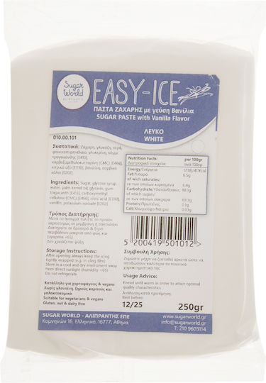 Sugarworld Gluten Free Fondant Icing 250gr Gray