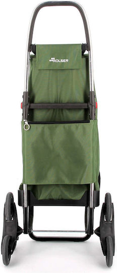 Rolser I-max Urban Mf 6l Пазарска Количка Хаки