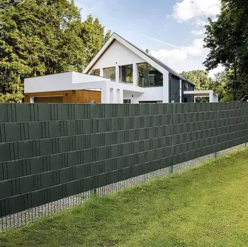 Gardlov Schattentrennwand Grün mit PVC-Beschichtung 3m 450gr/m²