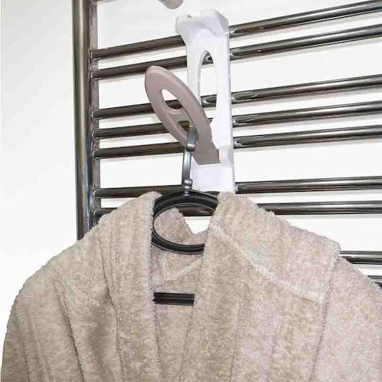 Bama Cârlig de Baie Simplu ​2x2cm Cream/Grey