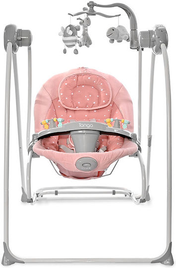 Lorelli Tango Elektrisch Baby Relax Peach Beige Stars Lorelli Tango Elektrisch Baby Relax Peach Beige Stars