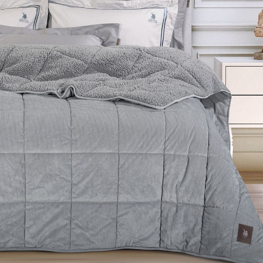 Greenwich Polo Club Duvet Cover Queen 220x240cm 3480 Grey Greenwich Polo Club Duvet Cover Queen 220x240cm 3480 Grey