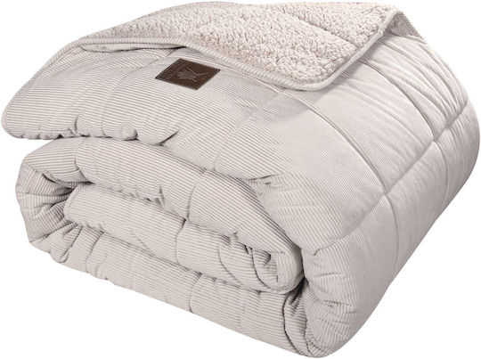 Greenwich Polo Club Duvet Cover Queen 220x240cm 3481 Taupe 700 GSMGsm 11.5 togs Togs