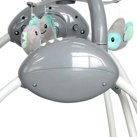 Lorelli Electric Baby Relax Swing Tango with Music and Vibration Cameo Blue Stars for Child up to 12kg