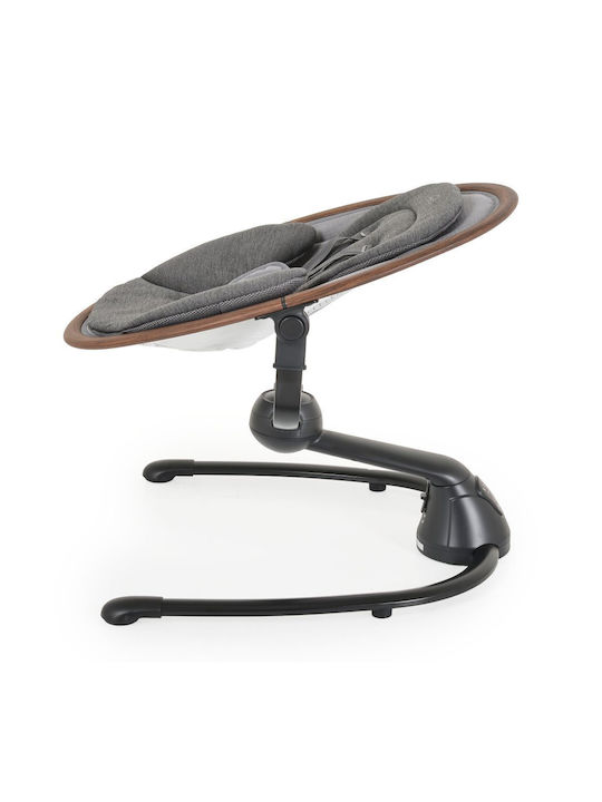 Cangaroo Electric Baby Relax Swing Cloud Premium with Music Dark Grey