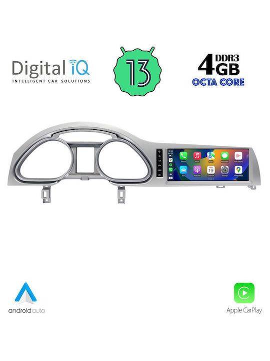 Digital IQ Sistem Audio Auto pentru Audi Q7 2010-2015 (Bluetooth/USB/AUX/WiFi/GPS/Apple-Carplay/Android-Auto) cu Ecran Tactil 10.25"