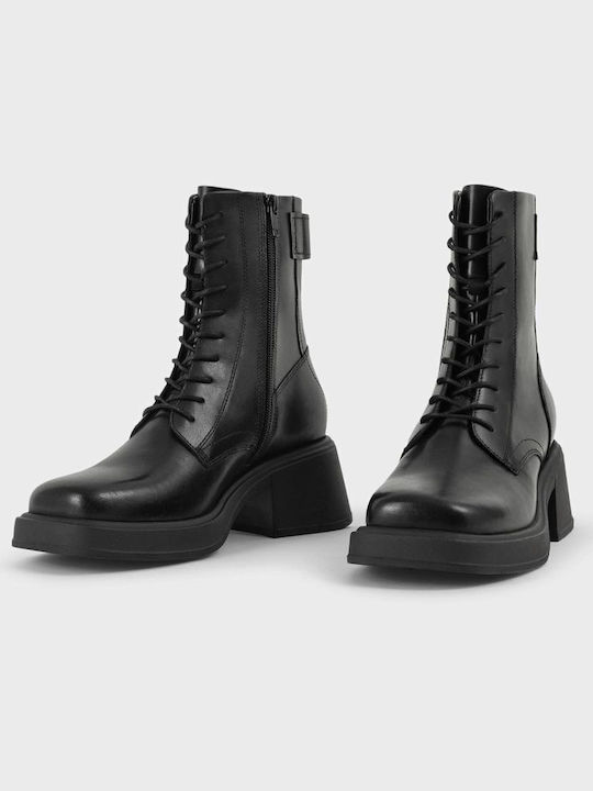 Vagabond Leather Women's Ankle Boots Black