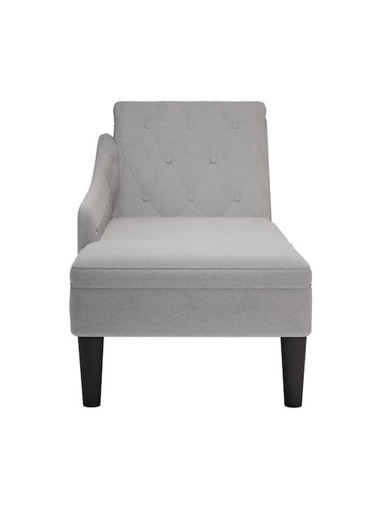 Recliner Stoff Gray L110xW54xH70cm
