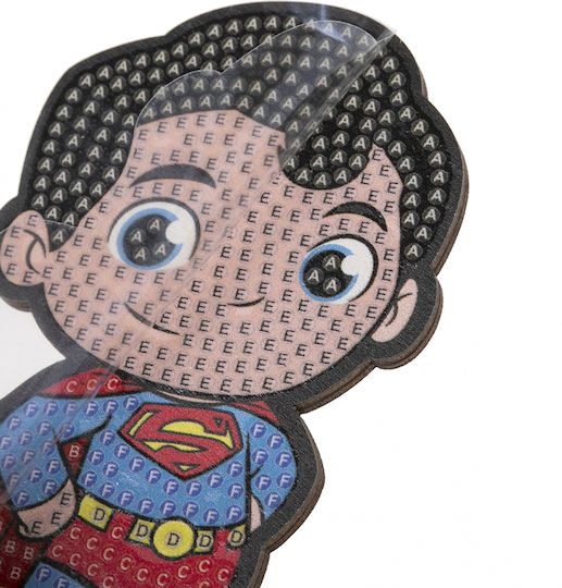 Diamond Painting Kit Craft Buddy Crystal Art Buddies Superman 7 Pieces