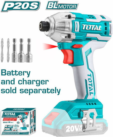 Total Impact Screwdriver Battery Solo Brushless 20V