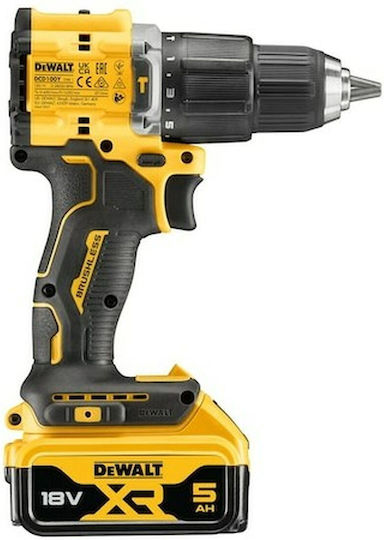 Dewalt Percussive Drill Driver Battery Brushless 18V 2x5Ah