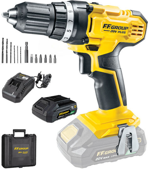FFG CDD/35 20V Plus Battery Drill Driver 20V 1x2Ah