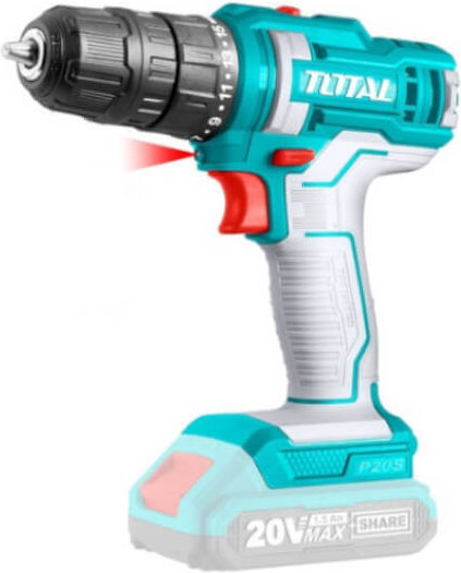 Total TDLI20028 Battery Drill Driver 20V 2x1.5Ah