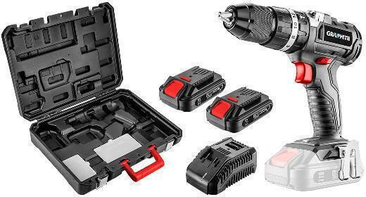 Graphite 58G020-SET2 Percussive Drill Driver Battery Brushless 18V 2x2Ah