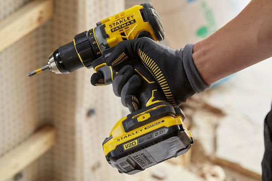 Stanley Fatmax Ударен Двигател За Бормашина На Батерия Solo Безчетков 18V