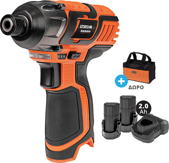 Krausmann U73012-22S Battery Impact Screwdriver 12V 2x2Ah