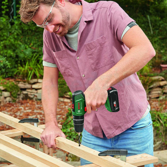 Bosch Easyimpact Percussive Battery Drill Driver 18V 2x2Ah