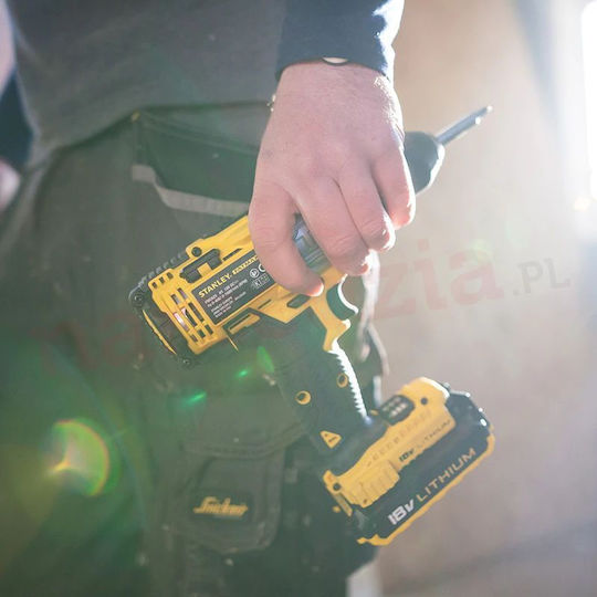 Stanley Percussive Drill Driver Battery Solo 18V FMC625B