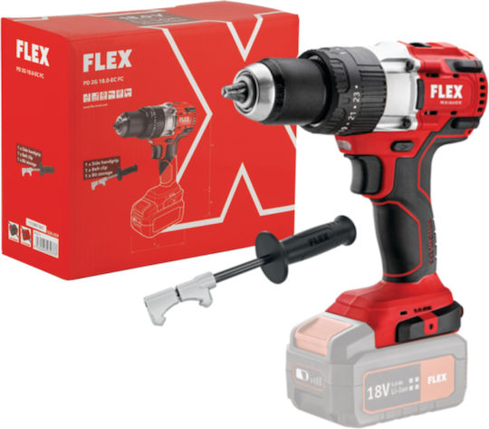 Flex PD 2G 18.0-EC FC Κρουστικό Δραπανοκατσάβιδο Μπαταρίας Solo Brushless 18V