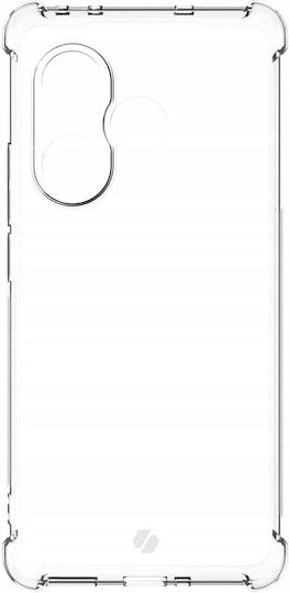 Spacecase Anti-shock Bumper Силикон 1мм с Каишка Прозрачен (Realme GT 6)