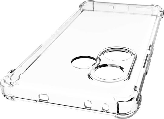 Spacecase Anti-shock Bumper Силикон 1мм с Каишка Прозрачен (Realme GT 6)