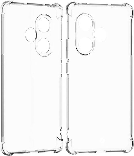 Spacecase Anti-shock Bumper Силикон 1мм с Каишка Прозрачен (Realme GT 6)