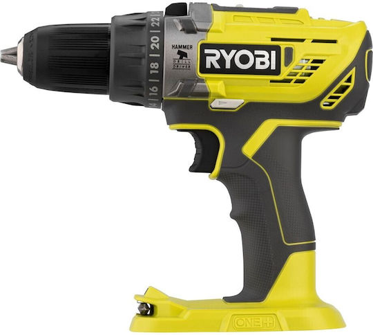 Ryobi R18PD3-0 Κρουστικό Δραπανοκατσάβιδο Μπαταρίας Solo 18V