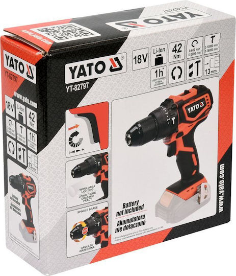 Yato Yato Impact Screwdriver Battery Solo Brushless 18V