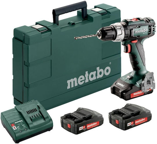 Metabo SB 18 L Set Κρουστικό Δραπανοκατσάβιδο Μπαταρίας 18V