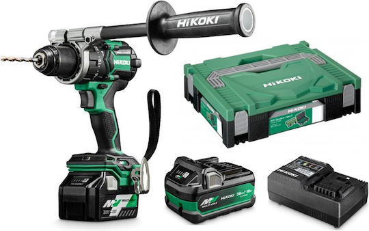 Hikoki DS36DCWRZ Δραπανοκατσάβιδο Μπαταρίας Brushless 18V 2x5Ah