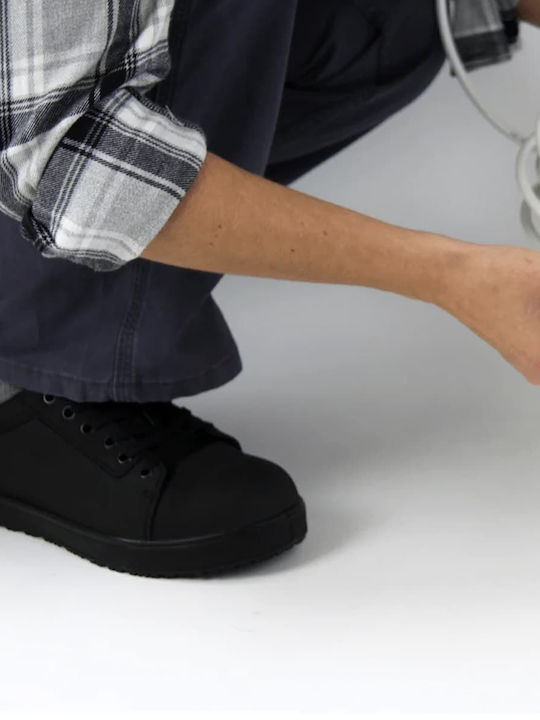 Sanita Umami Slipper Waterproof Scăzut de Securitate Black S2
