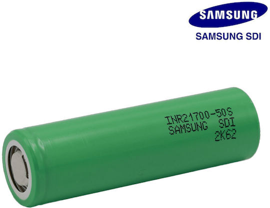 Samsung 50S Επαναφορτιζόμενη Μπαταρία 21700 Li-ion 5000mAh 4.2V 1τμχ