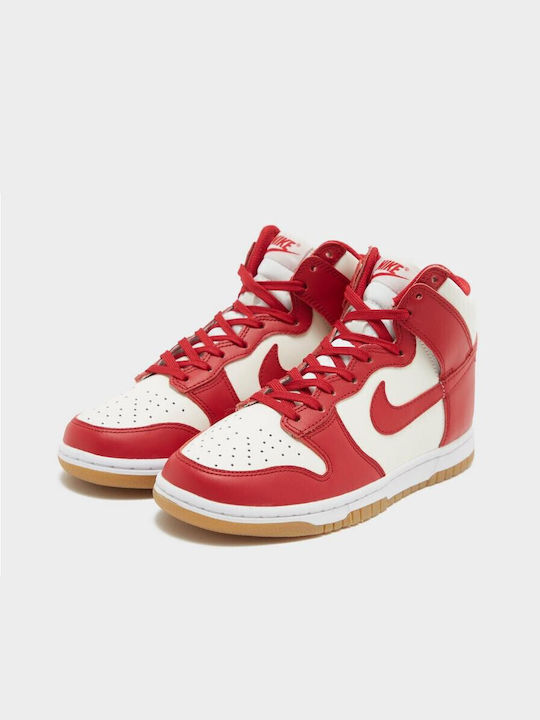 Nike Dunk High Sneakers Gym Red / Gum