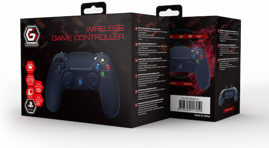 Gembird JPD-PS4BT-02 Kabellos Gamepad für PC / PS4 Schwarz