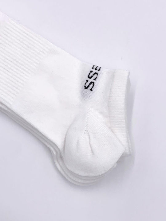 Guess Ανδρικές Κάλτσες Pure White